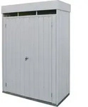 Duramax Hochschrank Palladium 161,6 X 74,6 X 2,09 Cm (b X T X H) Lagerschuppen