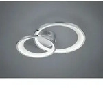 Dimmbare Led Deckenleuchte Granada In Chrom, Breite 59cm