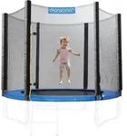 Sicherheitsnetz Trampolin &Oslash; 183/244/305/366/427 Cm 6-8 Stangen Uv-best&auml;ndig
