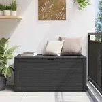 Gartenbox Anthrazit 116x44x55 Cm - Vidaxl
