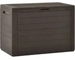 Gartentruhe Braun 78x44x55 Cm Vidaxl