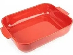 Peugeot Appolia Auflaufform Keramik Rot 40 Cm