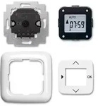 Busch Jaeger Jalousie-compact-timer 6422 Uj-214 Komplettset Reflex Si Alpinwei&szlig;