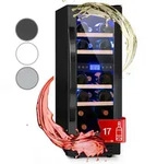Klarstein - Vinovilla 17 Built-in Duo Zweizonen-weink&uuml;hlschrank 53l 17 Fl. 3-farben