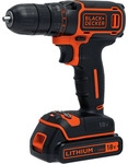 Black+decker Werkzeug - 18v Akku-bohrschrauber, 1x 1,5 Ah Li-ion Akku,...