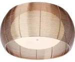 Lampe Relax Deckenleuchte 50cm Bronze/chrom 2x A60, E27, 30w, G.f. Normallampen N.