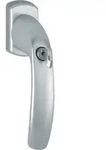 Hoppe - Fenstergriff New York 0810svs/u10 Aluminium 32 Mm F9016 / Verkehrswei&szlig;