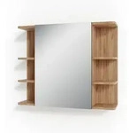 Vicco - Badspiegelschrank Fynn, Goldkraft Eiche, 79.6 X 64 Cm