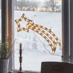 Konstsmide Led Fenstersilhouette Komet Warmwei&szlig;e Dioden Innen