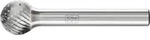 Hm-fr&auml;sstift Kud Kugelform Zahnung 3 Plus Kud1210