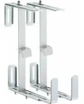 Alba - Blumenkastenhalter 3-fach Verstellbar Verzinkt. 2er Set