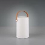 Wiederaufladbare Akku Led Tischleuchte Aruba Mit Farbwechsel, H&ouml;he 20cm
