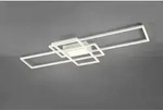 Iperbriko - Irvine Deckenleuchte 3 Rechtecke Led 60w Wei&szlig; L105 Cm Dimmbare