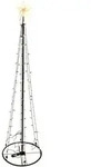 Spetebo - Lichterbaum Mit Stern - 106 Led / 180 Cm - Deko Weihnachts Baum Beleuchtet