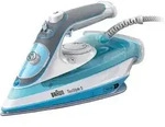 Braun Texstyle 5 Si 5006 Bl Trocken- & Dampfb&uuml;geleisen Keramik-b&uuml;gelsohle 2600 W