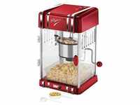 Retro Popcorn-Popper Rot, Silber 300 w - Popcorn-Popper (300 w, 220 - 240 v, 50 - 60