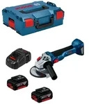 Winkelschleifer Bosch Gws 18v-10 (2 X 5,0 Ah + Gal1880cv + L-boxx 136)