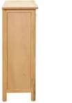 Weinschrank 72x32x90 Cm Massivholz Eiche Vidaxl
