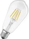 Ledvance Led-leuchtmittel Edison 60 Filament (5,5 W, E27, Transparent,