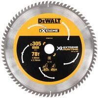 Zubeh&ouml;r - S&auml;geblatt Holz 305x30 Mm, 78 Z&auml;hne Dt99576 - Dewalt