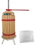 G&uuml;de - Obstm&uuml;hle Obstpresse Beerenpresse Op 30 30 Liter Presskorb Aus Holz