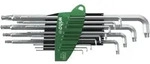 Stiftschl&uuml;ssel Set Im Prostar Halter Stubby Torx&reg;-kugelkopf 13-tlg. Titansilber