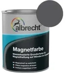 Albrecht - Magnetfarbe 750 Ml Dunkelgrau Matt Magnethaftend Tafel Wand Innen