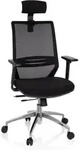 B&uuml;rostuhl / Drehstuhl Profondo Pro Netzstoff / Stoff Schwarz Hjh Office