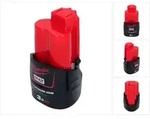 Milwaukee M12 B3 Batterie Rot 12 Volt 3 Ah