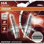 Osram - Halogenlampe H4 Raystar Advanced +150% 12v 60/55w Beleuchtung