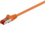 Cat 6 Patchkabel, S/ftp (pimf), Orange, Kupferkaschierter Aluminiumleiter (cca).