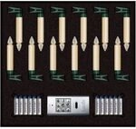 Krinner 77122 Weihnachtsbaumbeleuchtung Kabellos F&uuml;r Innen/au&szlig;en Mit Batterie