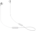 Jbl Tune 215 Kopfh&ouml;rer Kabellos Im Ohr, Nackenband Musik Bluetooth Wei&szlig;
