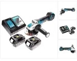 Makita Dga 519 Rg Akku Winkelschleifer 18 V 125 Mm Brushless X-lock + 2x Akku...