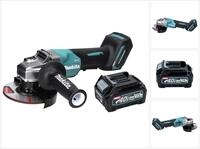 Makita Ga 016 Gd1 Akku Winkelschleifer 40 V Max. 125 Mm Brushless Xgt + 1x Akku 2,5