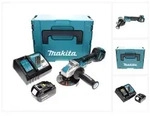 Makita Dga 519 Rf1j Akku Winkelschleifer 18 V 125 Mm Brushless X-lock + 1x Akku...