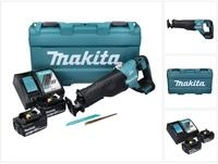 Makita Djr 187 Rfk Akku Recipros&auml;ge 18 V Brushless + 2x Akku 3,0 Ah +...