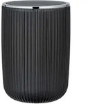 Schwingdeckeleimer Agropoli L Grau, Kosmetikeimer Mit Schwingdeckel, 5,5 L, Grau,