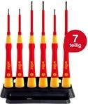 Feinschraubendreher Set Picofinish&reg; Electric 7-teilig Inkl. Halter I Schraubendreher