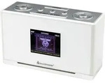 Ur240we Tischradio Dab+, Ukw Aux Wei&szlig; - Soundmaster