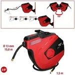Luft- Und Wasserschlauchaufroller 1/2 15 M Ks Tools Mit Schlauch &Oslash;13 Mm...