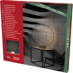 Konstsmide Led Metallsilhouetten Ring Mit Holzfu&szlig; Schwarz 60 X 5 X 64 Cm