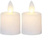 Led-kerzen "m-twinkle", 2er Pack, Flackernd