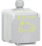 Legrand Steckdose 1f Gr Green'up Ap Horiz Klappd Ip44 Legrandsat00194