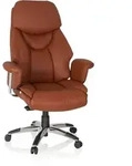 Luxus Chefsessel Prado Kunstleder Braun Hjh Office
