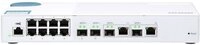 Qnap Ř&iacute;zen&yacute; Switch Qsw-m408-2c (12portů: 8x Gigabit Port + 4x 10g Sfp+ /2x 10gbe