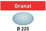 Granat-schleifmittel F&uuml;r Planex-schleifmaschine - Korn 220 D.225/128 - 25er Packung