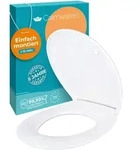 Calmwaters&reg; Toilettendeckel Mit Absenkautomatik, Wc Sitz Einfache Montage, Bis 250
