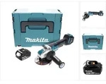 Makita Dga 519 M1j Akku Winkelschleifer 18 V 125 Mm Brushless X-lock + 1x Akku...
