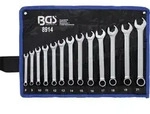 Bgs Technic - Maul-ringschl&uuml;ssel-satz Maulseite Mit Ratschenfunktion Sw 8 - 21 Mm